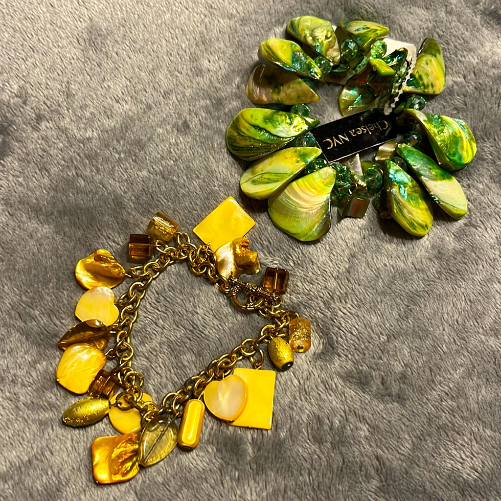 Two Shell Bracelets